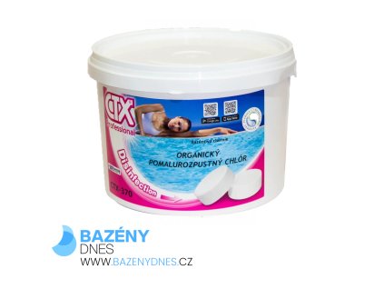 CTX-370 Langsamer Chlor organischer 200-g-Tabletten 5 kg