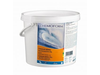 Chlórové tablety rychlorozpustné 20 g - mini - 10 kg (Chlórové tablety rychlorozpustné 20 g - mini 10 kg)