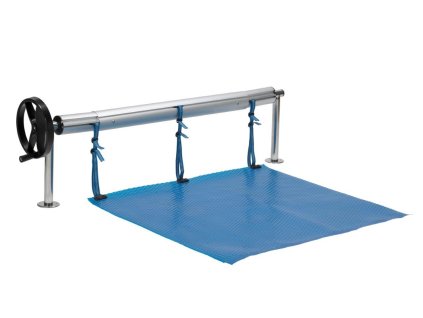 Fixed winding device with telescopic rods: 3.7 - 5.4 m (nova reel)