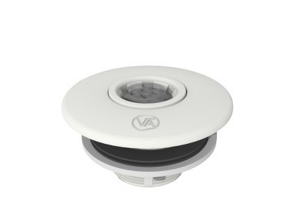 Jet set VA, for pre -made pools, connection with gluing 50 mm, white ABS