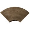 Louisiane tiles - corner tile, arch R 150 int., Natural wood