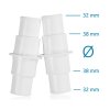 Clutch - pool hose reduction for diameter 32 mm 5/4 "and 38 mm 6/4" - white