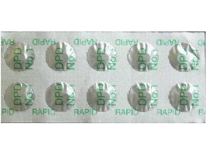 Náhradní tablety Cl do testeru - Bazény - příslušenství