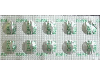Náhradní tablety Cl do testeru