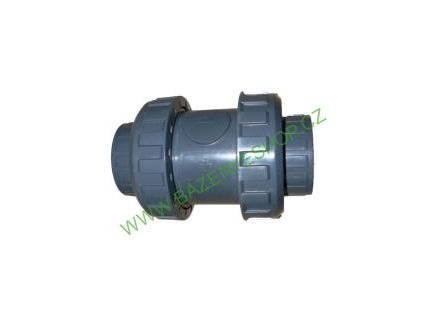 Zpětný ventil d63 mm s poteflovanou pružinou