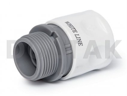 Spojka WHITE LINE s vnějším závitem 3/4" STANDARD