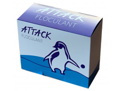 Vločkovač ATTACK Floculant 8×125 g – balení 1 kg pro bazény