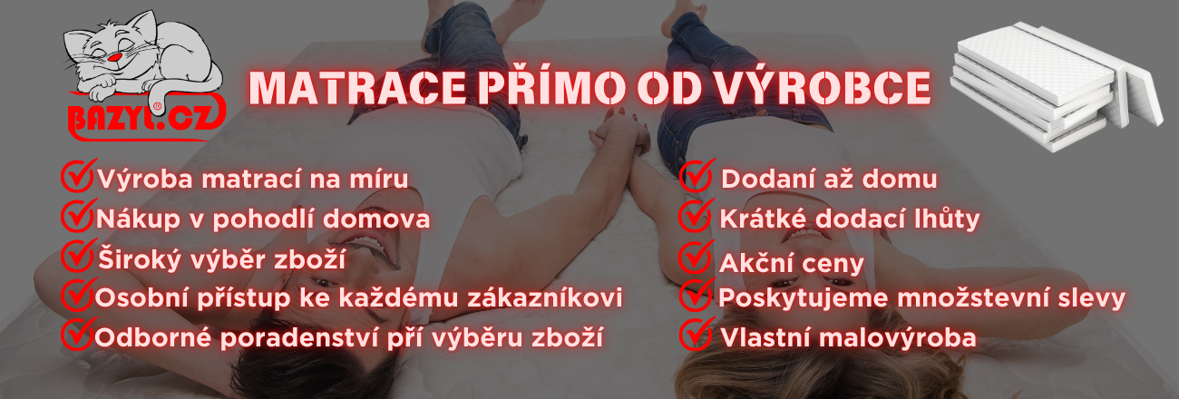MATRACE OD VYROBCE
