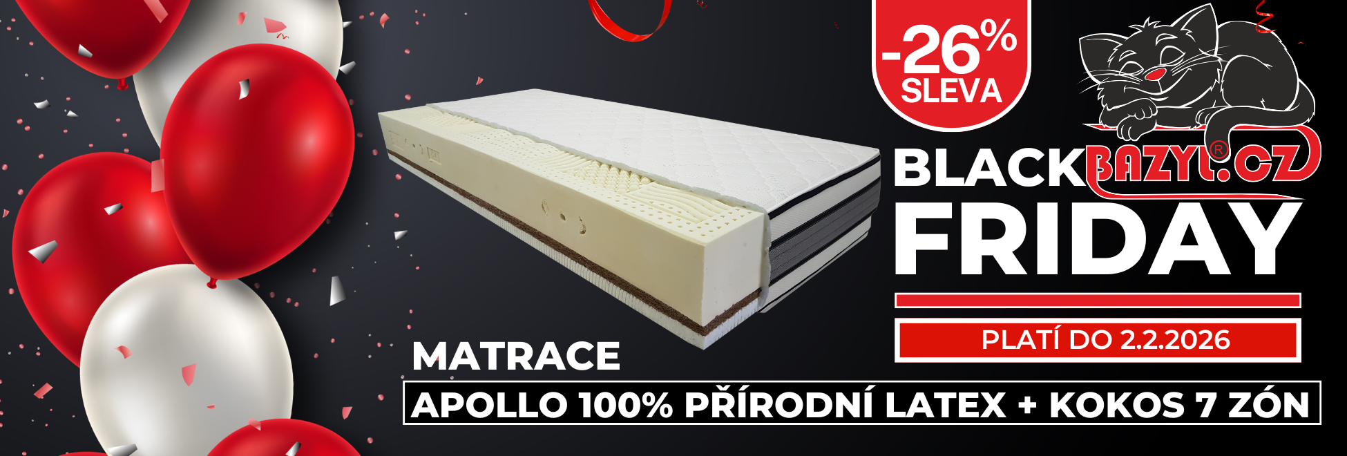 Matrace APOLLO 100%