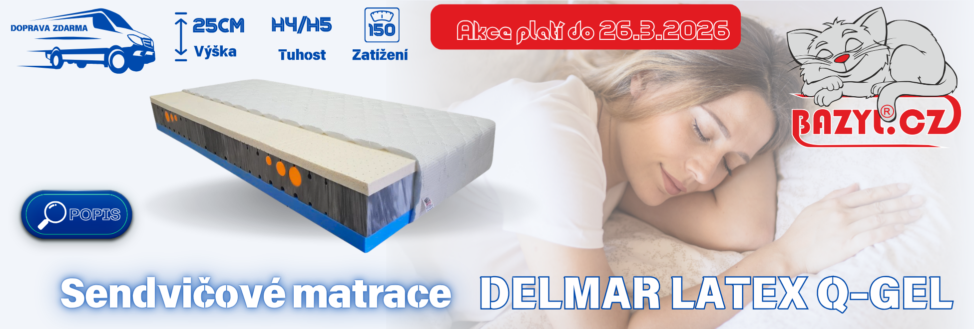 DELMAR LATEX Q-GEL akce