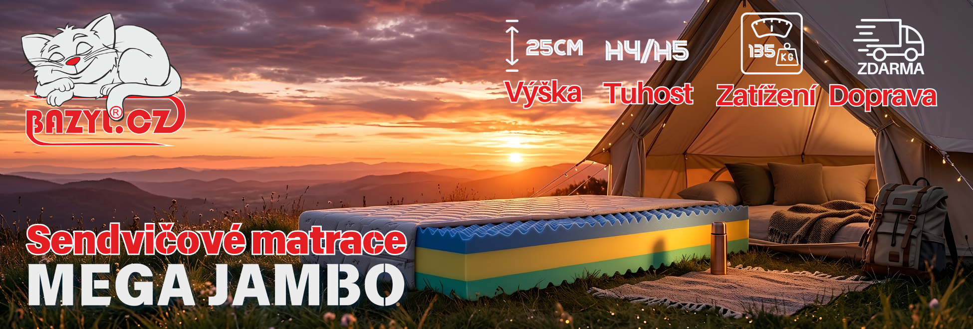 MEGA JAMBO 90X200