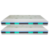 Matrace MALIBOO LATEX 9zón AKCE 1+1 19cm - 100x200cm