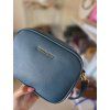 Petrolejová crossbody kabelka