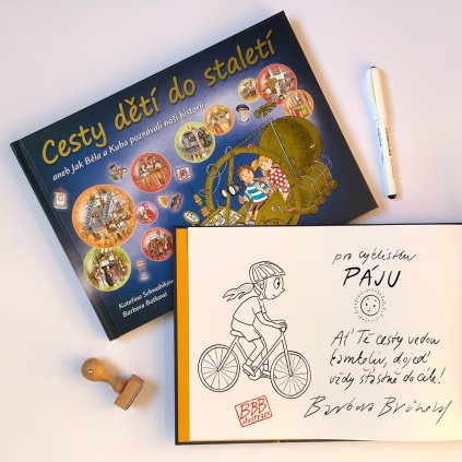 CESTY DĚTÍ DO STALETÍ 1 s osobním věnováním a ilustrací na míru
