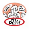 samolepka Vezu děti!