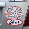 samolepka Vezu děti!