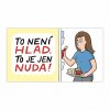 magnetka hlad nuda bbb ilustrace
