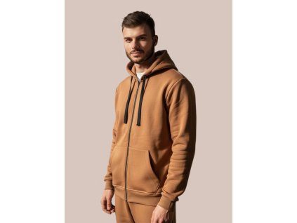 Mikina karamel clasic / Jednoduchosť, ktorá nestarne/