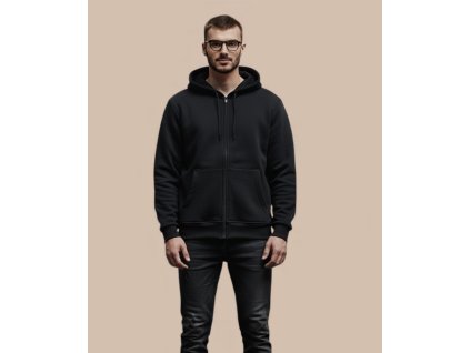 Mikina Black clasic/ Jednoduchý klasický štýl nestarne./