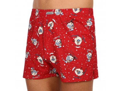 Trenky Andrie 5683 (Velikost 3XL, Barva Červená)