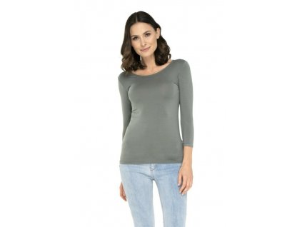 Triko s 3/4 rukávem babell Manati 3/4 (Velikost 3XL, Barva Tmavě červená)