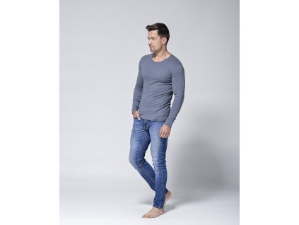 Nátělník s dlouhým rukávem Pleas 085217 (Velikost 3XL, Barva Černá)