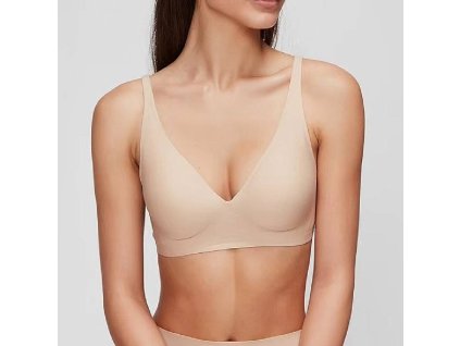 Bezešvá podprsenka Syvela 1021 (Velikost L, Barva Tělová)