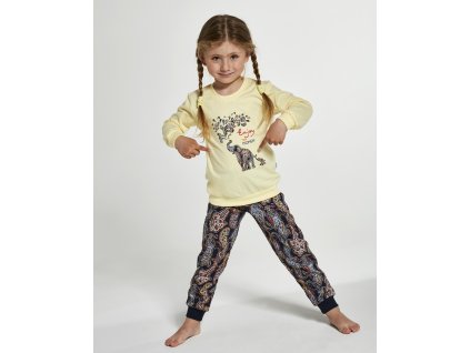 Dívčí pyžamo s dlouhým rukávem Cornette 594/133