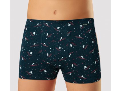 Boxerky Andrie 5520 (Velikost 3XL, Barva Modrá)
