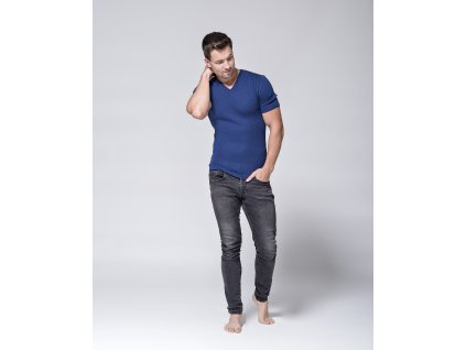 Pánské bavlněné triko Pleas 085060 (Velikost 3XL, Barva Bílá)