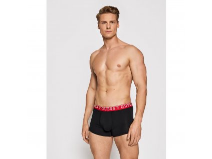 GUESS Boxerky U97G01 HE90 (Velikost L, Barva Tmavě modrá)