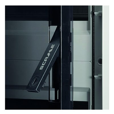 Detail zámku rozvodnice Scame IKONA