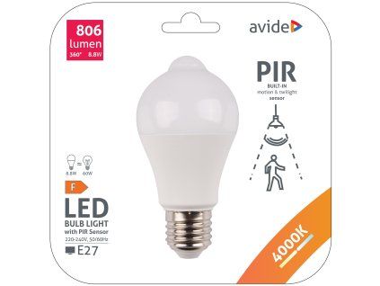 avide ASG27NW 8 8W PIR
