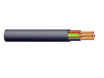 H05VV F 3x2 5 cerny