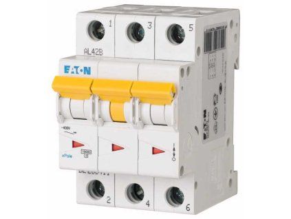 Jistič   25A,  PL7-25/3/B  (10kA) Eaton 263391