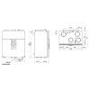 elektrodesign ideo 325 rozmery