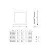 panlux LM22100008 rozmery