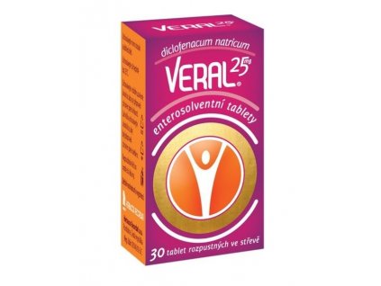 55416 veral 25mg enterosolventni tableta 30