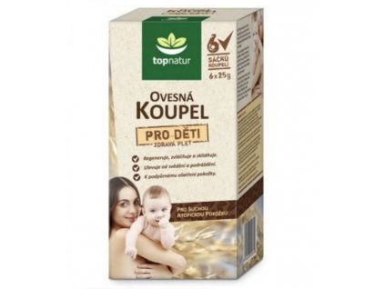 56349 ovesna koupel pro deti 6x25g topnatur