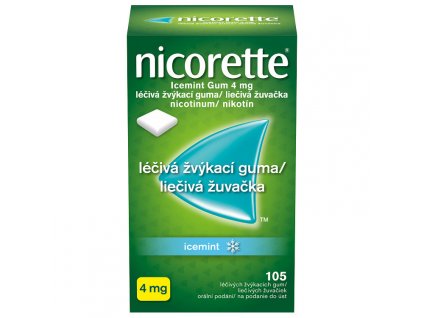 57876 nicorette icemint gum 4mg lecive zvykacky 105