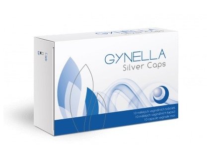 59991 gynella silver caps 10 vaginalnich tobolek