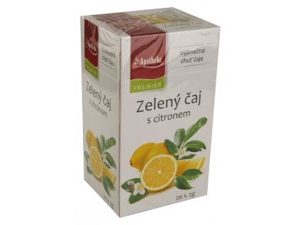 60933 apotheke zeleny caj s citronem 20x2g