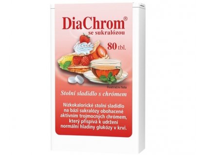 61209 diachrom se sukralozou tbl 80 nizkokalor sladidlo