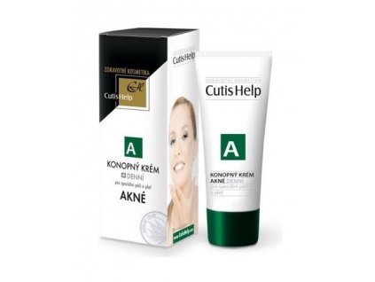 61233 cutishelp akne konopny krem denni 30ml