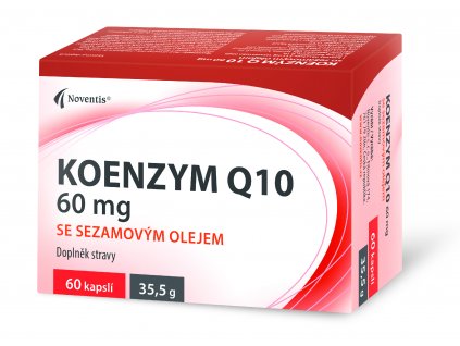 Koenzym Q10 60mg se sezamovým olejem cps.60