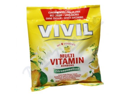 62301 vivil multivitamin citron medunka 8 vitaminu bez cukru 60g