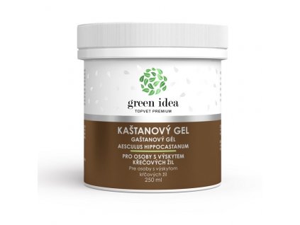 62550 green idea kastanovy gel 250ml