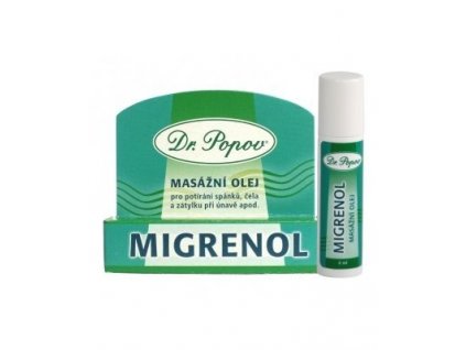 64374 dr popov migrenol roll on masazni olej 6ml