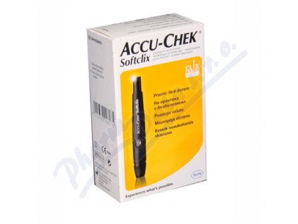 64626 autolanceta accu chek softclix odberove pero pro bezbolestny vpich nastaveni hlou