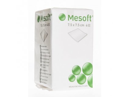 64719 mesoft 7 5x7 5cm 100 ks nesterilni kompresy z netkane t